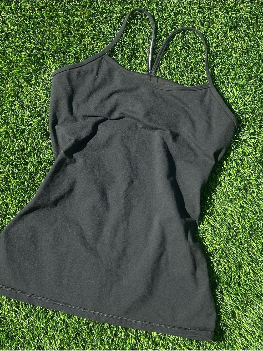 Lululemon Black Spaghetti Strap Tank Top - Women's